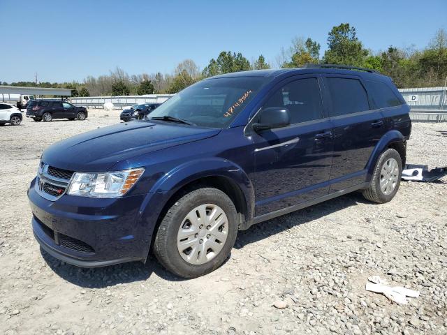 3C4PDCAB7LT279913 - 2020 DODGE JOURNEY SE BLUE photo 1