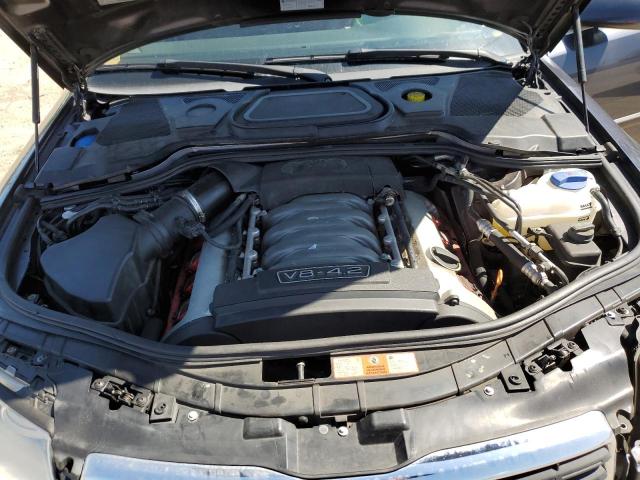 WAUML44E15N016785 - 2005 AUDI A8 L QUATTRO GRAY photo 11