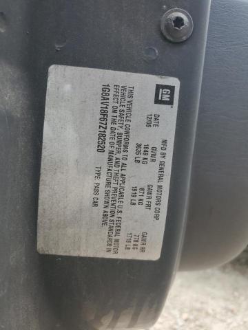 1G8AV18F67Z182520 - 2007 SATURN ION LEVEL 3 SILVER photo 12