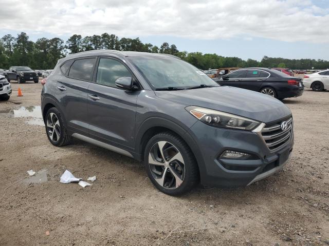 KM8J33A20HU355568 - 2017 HYUNDAI TUCSON LIMITED GRAY photo 4