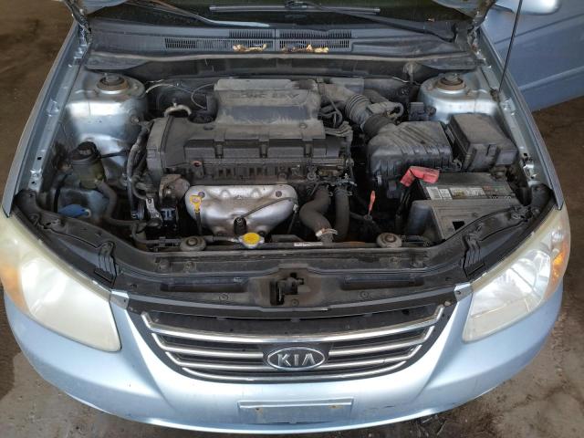 KNAFE121685556090 - 2007 KIA SPECTRA EX SILVER photo 11