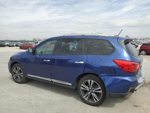 5N1DR2MN7JC675199 - 2018 NISSAN PATHFINDER S BLUE photo 2