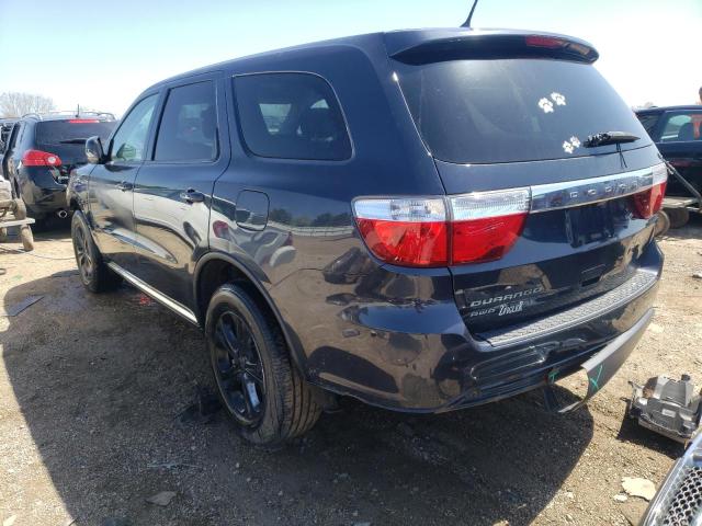 1C4RDJAG9DC632772 - 2013 DODGE DURANGO SXT BLACK photo 2