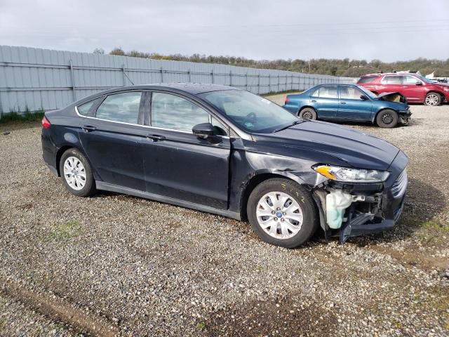 3FA6P0G76DR202961 - 2013 FORD FUSION S CHARCOAL photo 4
