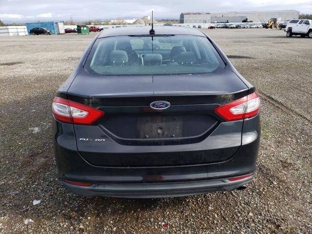 3FA6P0G76DR202961 - 2013 FORD FUSION S CHARCOAL photo 6