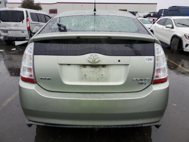 JTDKB20U783358109 - 2008 TOYOTA PRIUS GREEN photo 6