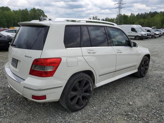 WDCGG8HB9AF283313 - 2010 MERCEDES-BENZ GLK 350 4MATIC WHITE photo 3