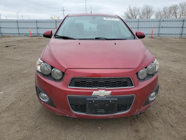 1G1JE5SB5E4216839 - 2014 CHEVROLET SONIC LTZ RED photo 5