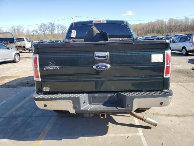 1FTFW1ET6DFD13140 - 2013 FORD F150 SUPERCREW GREEN photo 6