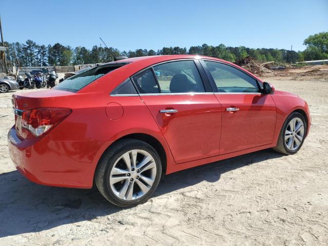 1G1PG5SB7G7123181 - 2016 CHEVROLET CRUZE LIMI LTZ RED photo 3