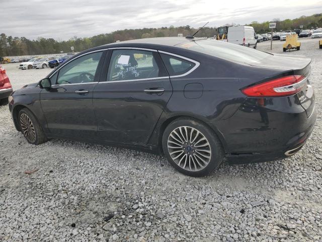 3FA6P0H92HR130355 - 2017 FORD FUSION SE BLACK photo 2