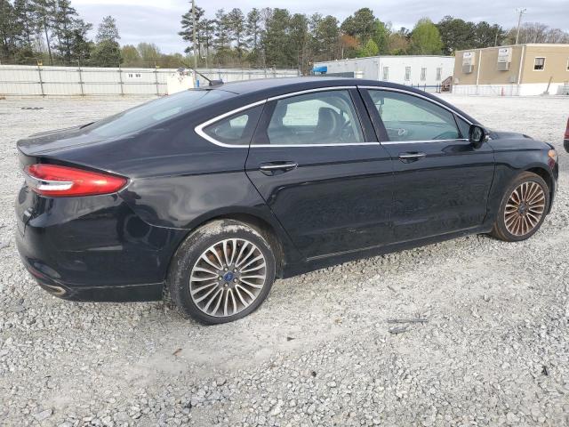 3FA6P0H92HR130355 - 2017 FORD FUSION SE BLACK photo 3