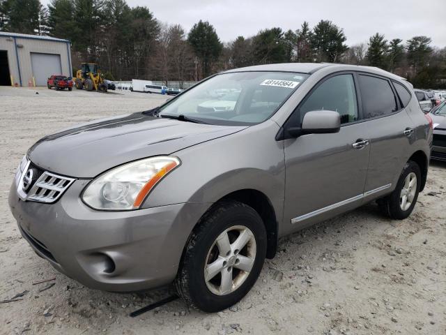 JN8AS5MV4DW661829 - 2013 NISSAN ROGUE S GRAY photo 1