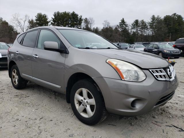 JN8AS5MV4DW661829 - 2013 NISSAN ROGUE S GRAY photo 4