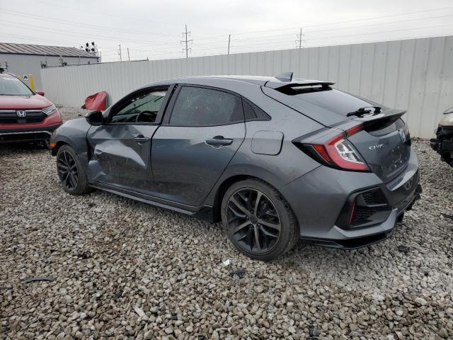 SHHFK7H90LU217245 - 2020 HONDA CIVIC SPORT TOURING GRAY photo 2