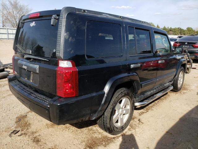 1J8HG48K06C149231 - 2006 JEEP COMMANDER BLACK photo 3