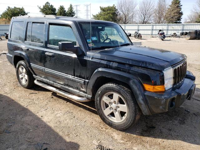 1J8HG48K06C149231 - 2006 JEEP COMMANDER BLACK photo 4