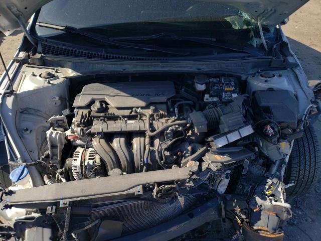 5NPLS4AG5MH017606 - 2021 HYUNDAI ELANTRA SEL SILVER photo 11