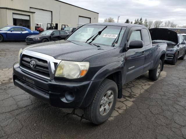 5TEUX42N57Z414852 - 2007 TOYOTA TACOMA ACCESS CAB BLACK photo 1