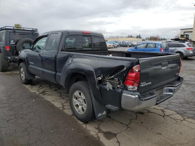 5TEUX42N57Z414852 - 2007 TOYOTA TACOMA ACCESS CAB BLACK photo 2