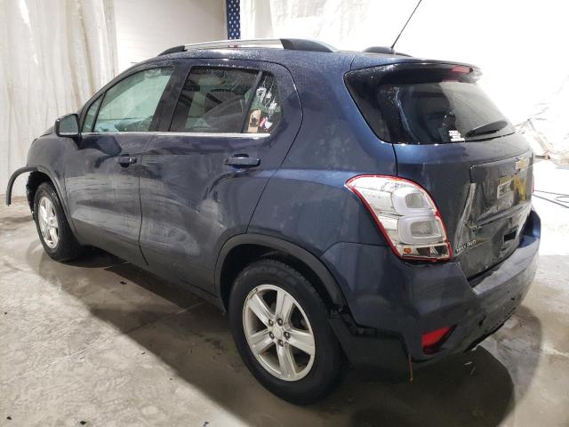 3GNCJPSB3JL261314 - 2018 CHEVROLET TRAX 1LT BLUE photo 2