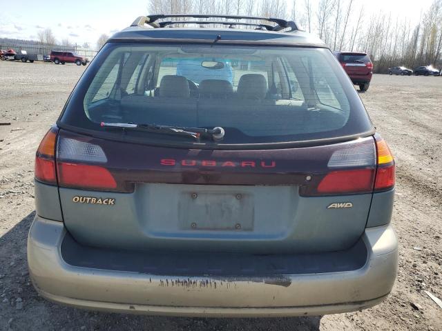 4S3BH675527644528 - 2002 SUBARU LEGACY OUTBACK AWP 双色 照片 6