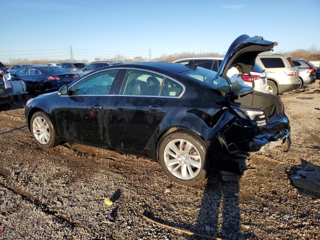 2G4GV5EK9F9256400 - 2015 BUICK REGAL BLACK photo 2