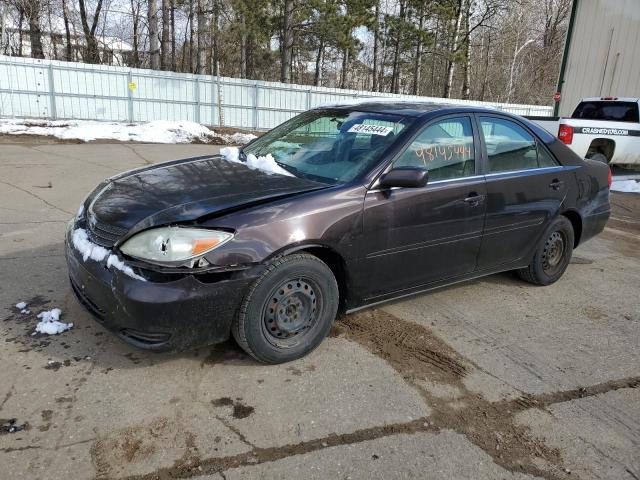 JTDBE32K420050381 - 2002 TOYOTA CAMRY LE BURGUNDY photo 1