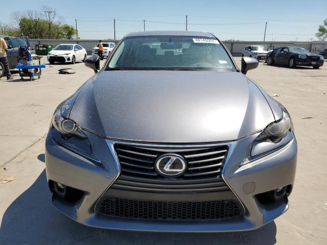 JTHBF1D28F5052480 - 2015 LEXUS IS 250 GRAY photo 5