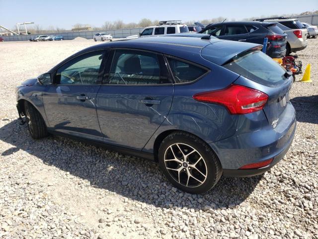 1FADP3M23JL244399 - 2018 FORD FOCUS SEL GRAY photo 2