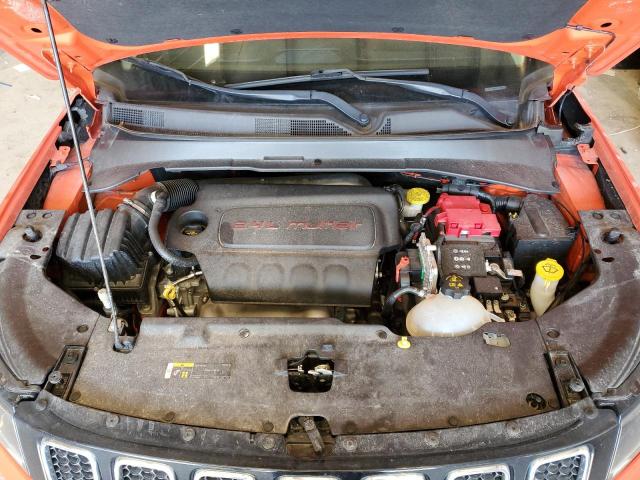 3C4NJCAB0MT545922 - 2021 JEEP COMPASS SPORT ORANGE photo 11