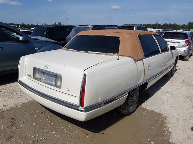 1G6KD52B3RU268848 - 1994 CADILLAC DEVILLE WHITE photo 4