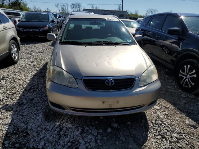 1NXBR32EX8Z956434 - 2008 TOYOTA COROLLA CE TAN photo 5