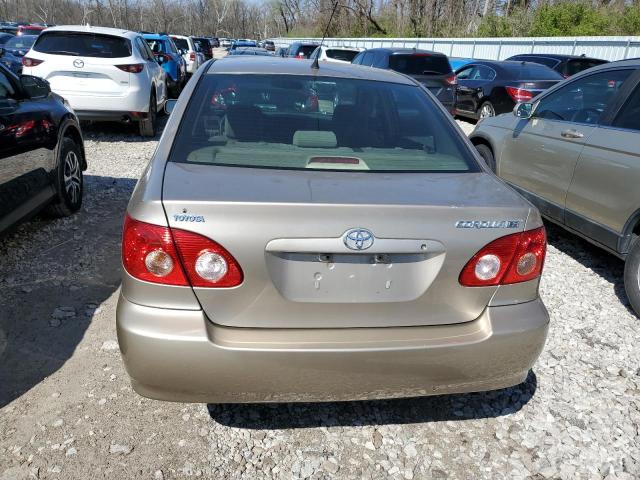 1NXBR32EX8Z956434 - 2008 TOYOTA COROLLA CE TAN photo 6