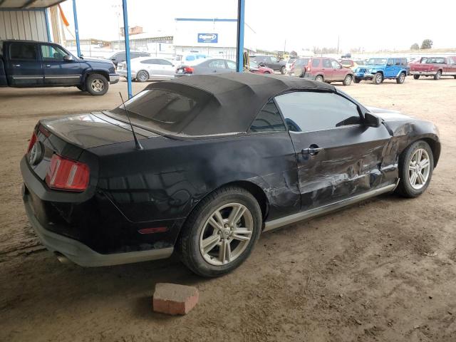 1ZVBP8EN1A5122424 - 2010 FORD MUSTANG BLACK photo 3