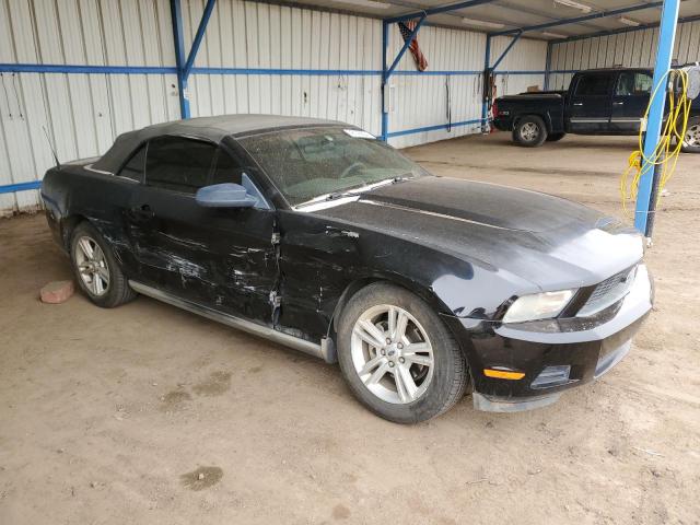 1ZVBP8EN1A5122424 - 2010 FORD MUSTANG BLACK photo 4