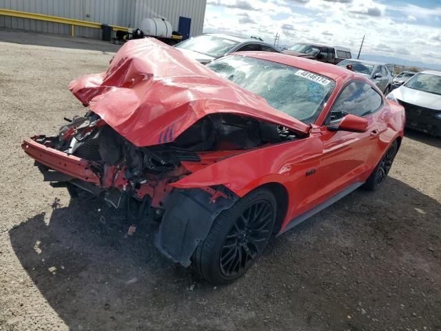 1FA6P8AM5F5373851 - 2015 FORD MUSTANG RED photo 1