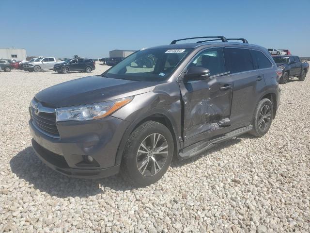 2016 TOYOTA HIGHLANDER XLE, 