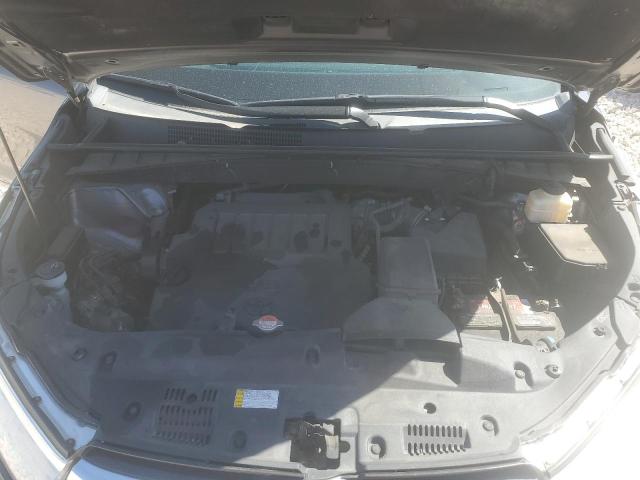 5TDKKRFH9GS156128 - 2016 TOYOTA HIGHLANDER XLE GRAY photo 11