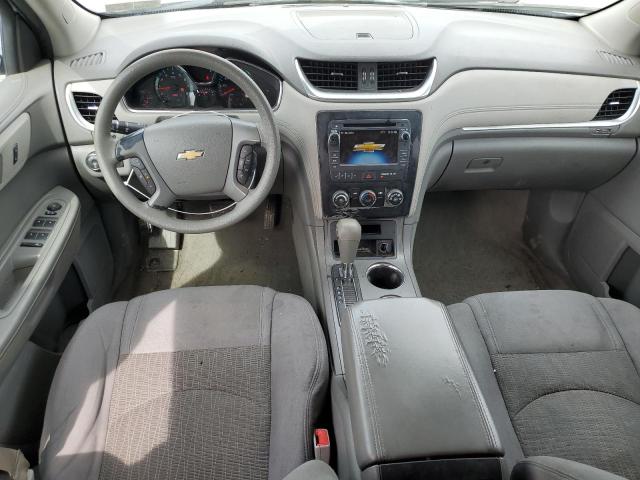 1GNKRFEDXDJ210884 - 2013 CHEVROLET TRAVERSE LS SILVER photo 8