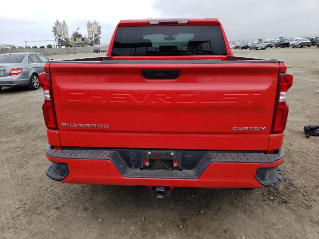 3GCPWBEK6MG342816 - 2021 CHEVROLET SILVERADO C1500 CUSTOM RED photo 6