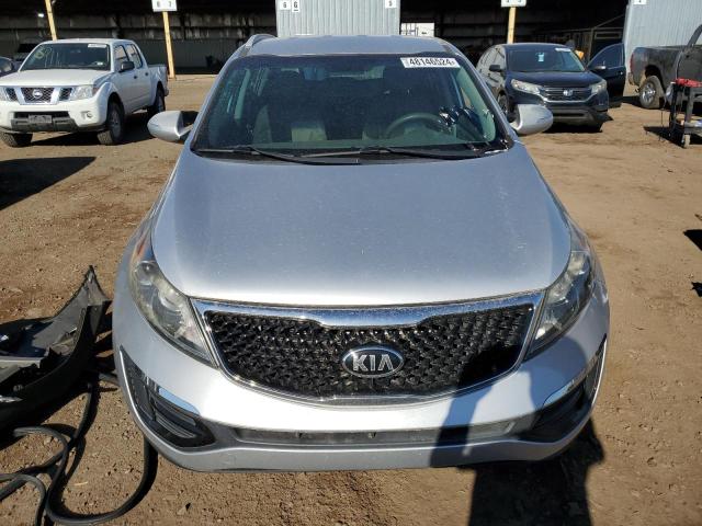 KNDPB3AC1F7714366 - 2015 KIA SPORTAGE LX SILVER photo 5