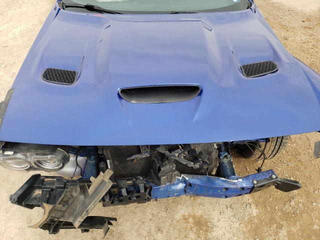 2C3CDZFJ3NH123661 - 2022 DODGE CHALLENGER R/T SCAT PACK BLUE photo 11