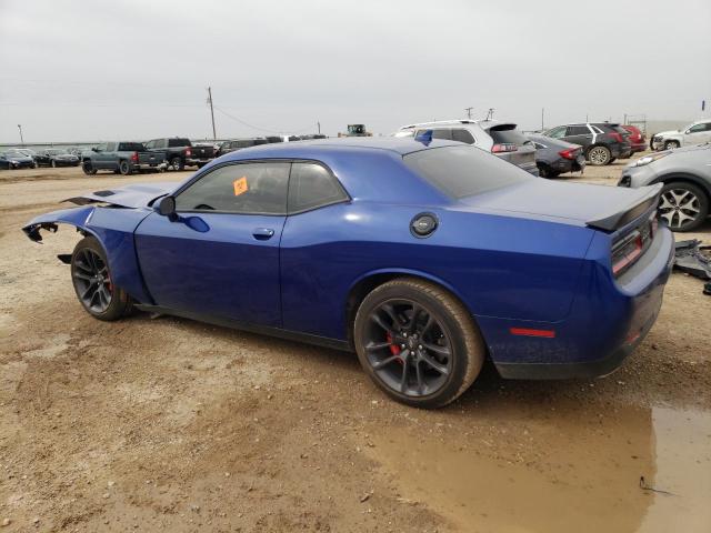 2C3CDZFJ3NH123661 - 2022 DODGE CHALLENGER R/T SCAT PACK BLUE photo 2