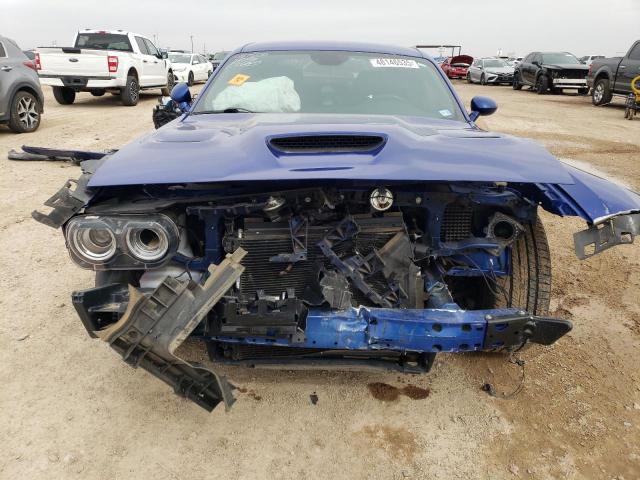 2C3CDZFJ3NH123661 - 2022 DODGE CHALLENGER R/T SCAT PACK BLUE photo 5