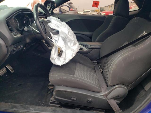 2C3CDZFJ3NH123661 - 2022 DODGE CHALLENGER R/T SCAT PACK BLUE photo 7