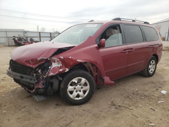 KNDMB233966090574 - 2006 KIA SEDONA EX RED photo 1