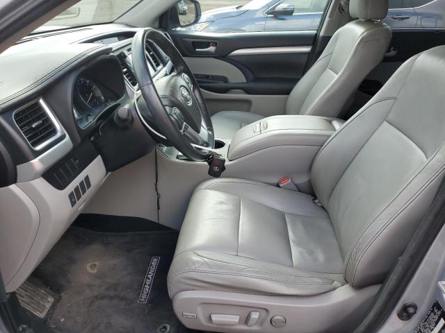 5TDJKRFH8ES028827 - 2014 TOYOTA HIGHLANDER XLE 银色 照片 7