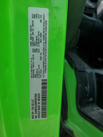 3C6MRVJG5ME587543 - 2021 RAM PROMASTER 3500 HIGH მწვანე ფოტო 10