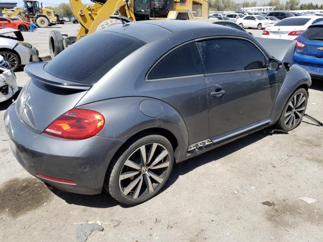 3VWVA7AT4CM644877 - 2012 VOLKSWAGEN BEETLE TURBO GRAY photo 3